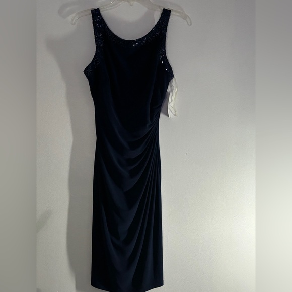 American Living Navy Blue Evening Dress - Picture 6 of 7